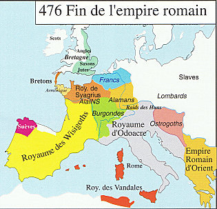 Fin de l empire romain