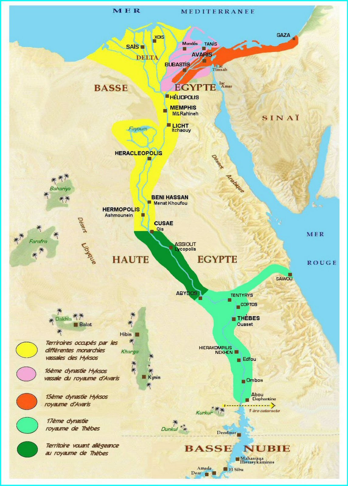 Moyen empires egypte